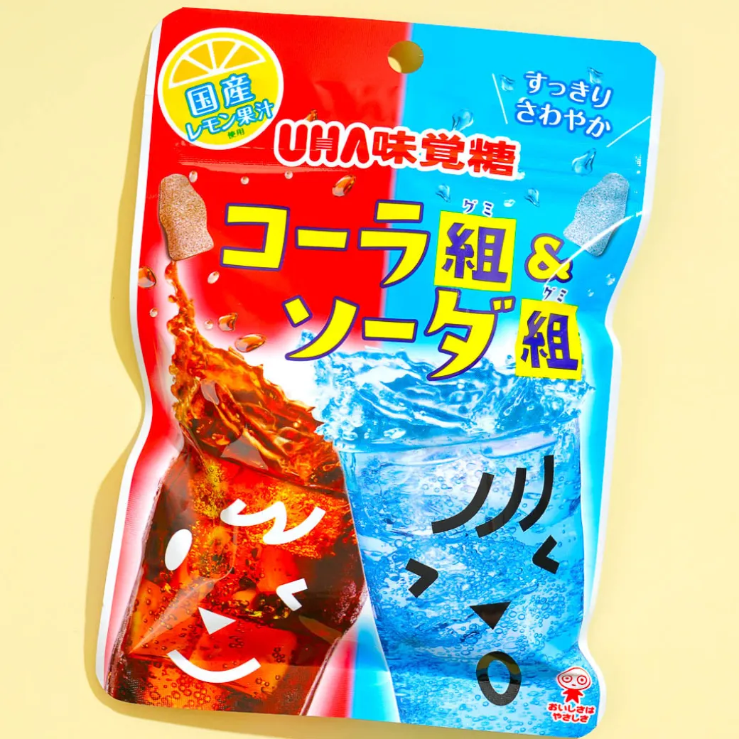 UHA Mikakuto Cola and Soda Gummy