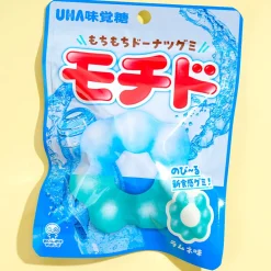 UHA Mikakuto Mochido Gummy Donut Candy - Ramune