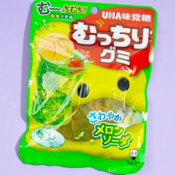 UHA Mikakuto Plump Gummies - Melon Soda