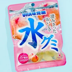 UHA Mikakuto Water Gummy - Shimizu White Peach