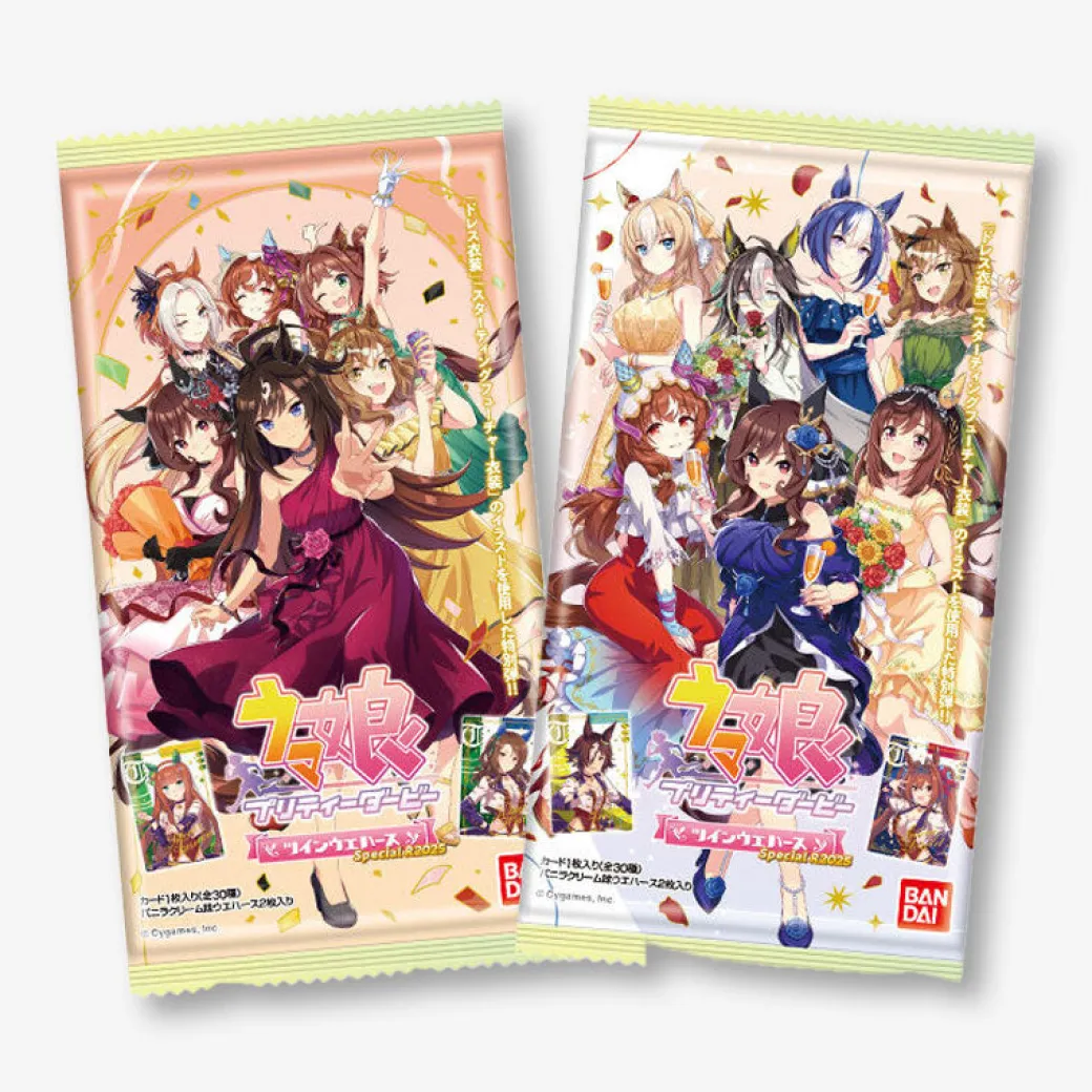 Uma Musume Pretty Derby Twin Wafers With Card