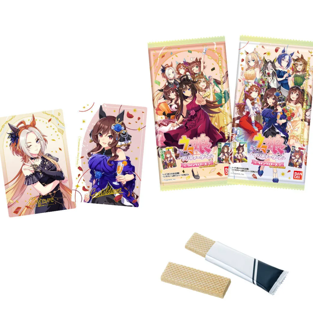 Uma Musume Pretty Derby Twin Wafers With Card