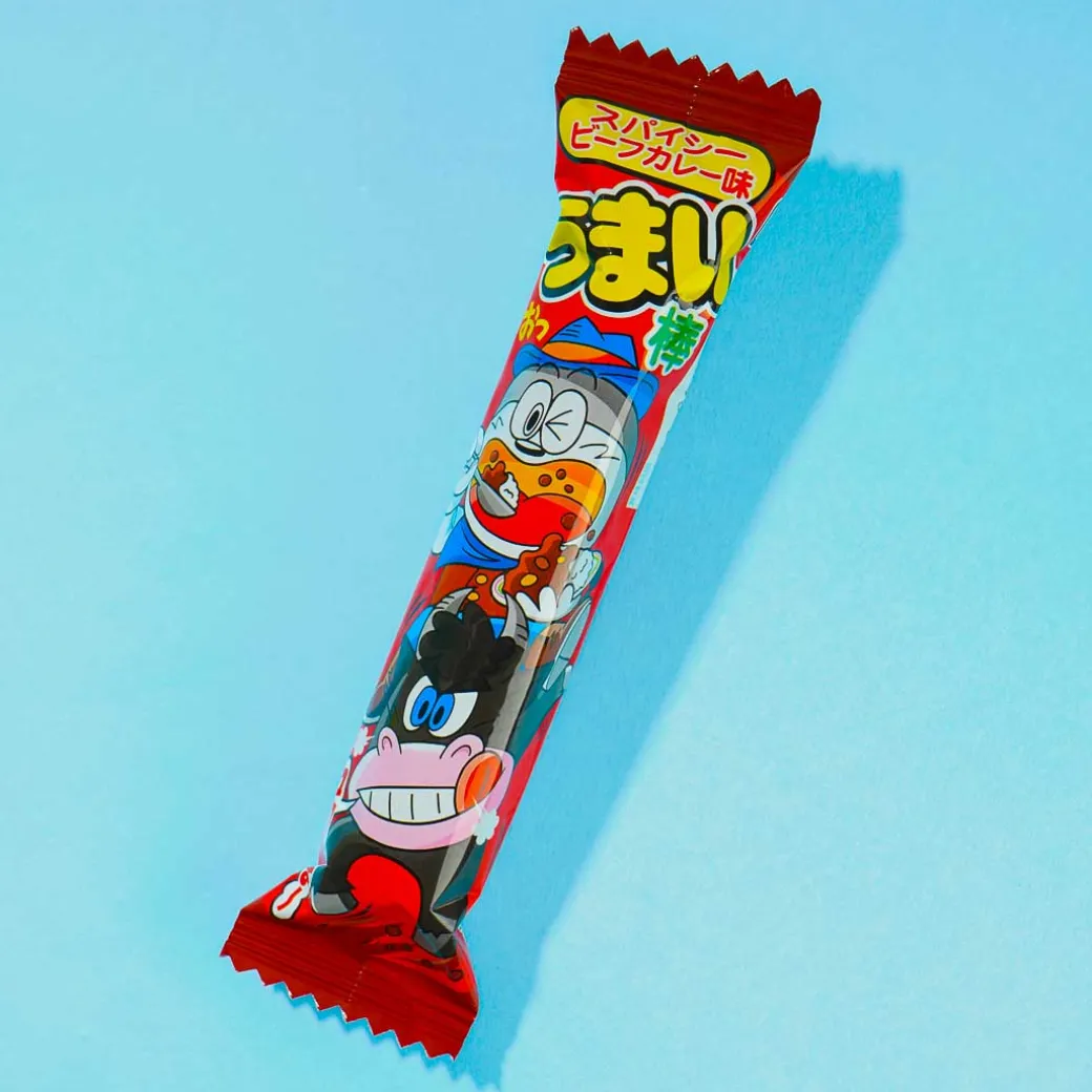 Umaibo Spicy Beef Curry Snack Stick Set - 5 pcs