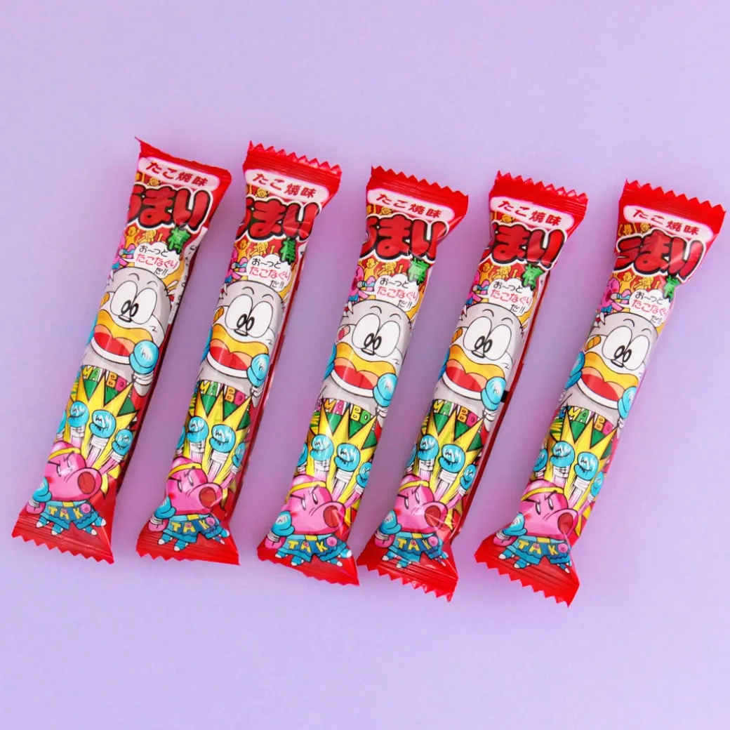 Umaibo Takoyaki Snack Stick Set - 5 pcs