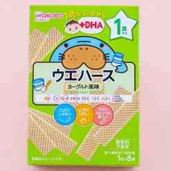 Wakodo 1 Year Old +DHA Wafers - Yogurt