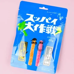 Want Want Suppai Daisakusen Gummy Stick - Energy Drink & Tropical