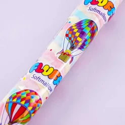 Yaokin Fluffy Long Rainbow Marshmallow