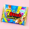 Yaokin Seven Stick Wafer Biscuits - Milk Cream