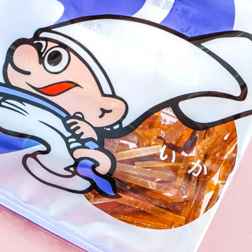 Yotchan Foods Dried Squid Somen Snacks